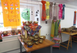 tibetische Klangschale im Nepal Klangwelt Laden in St. Gallen